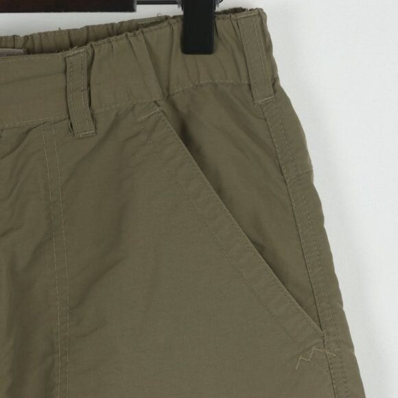 REI Men's Small Brown Quick Drying Cargo Bermuda Hiking Shorts - Picture 6 of 9